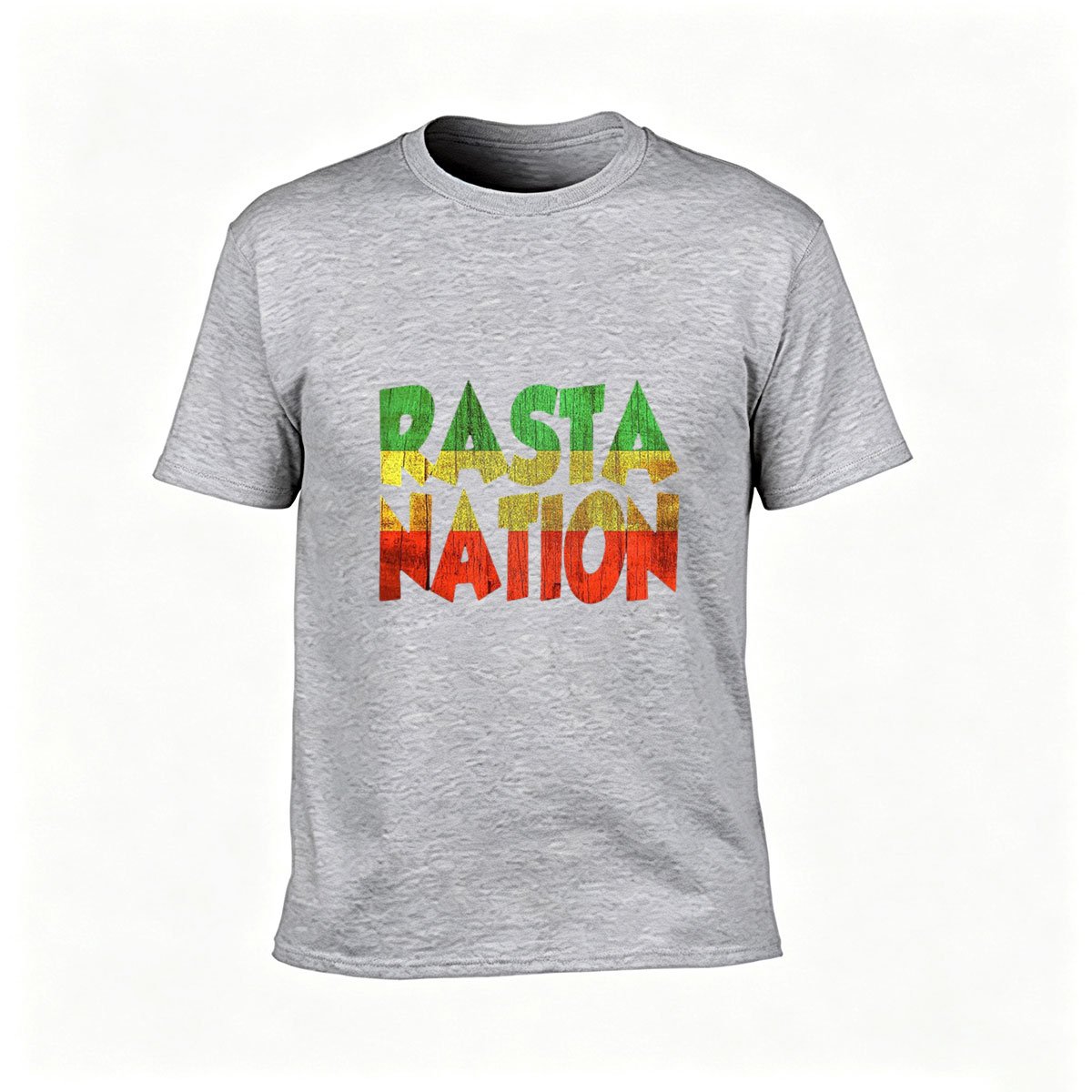 Rasta Nation Reggae T-Shirt Men's Women's Casual Wear Gift - Image 3
