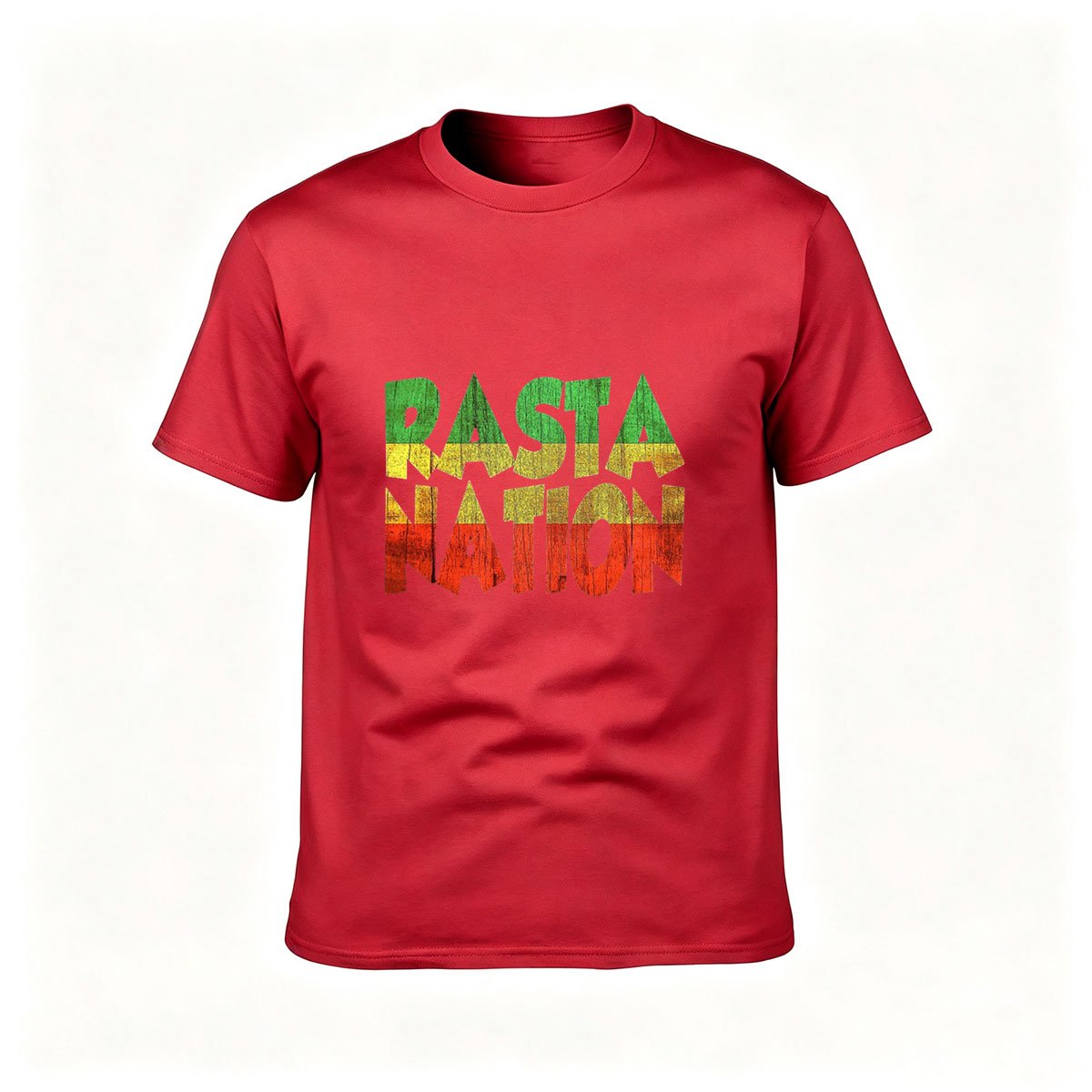 Rasta Nation Reggae T-Shirt Men's Women's Casual Wear Gift - Image 5