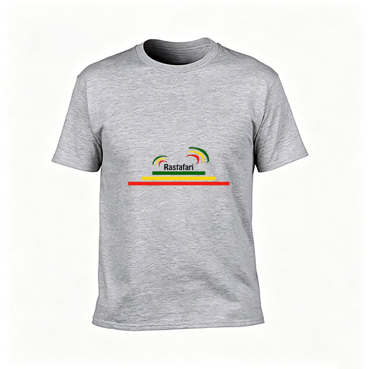 Rastafari Reggae T-Shirt Men's Black Graphic Tee Gift Music Vibes - Image 3