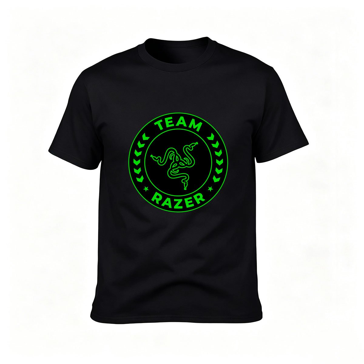 Team Razer Logo T-Shirt Men's Gaming Tee Gift for Gamers