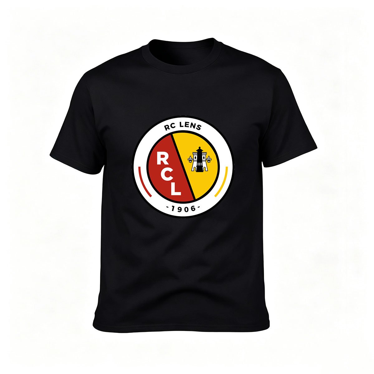 RC Lens Football Club T-Shirt Men's Gift Sports Fan Tee