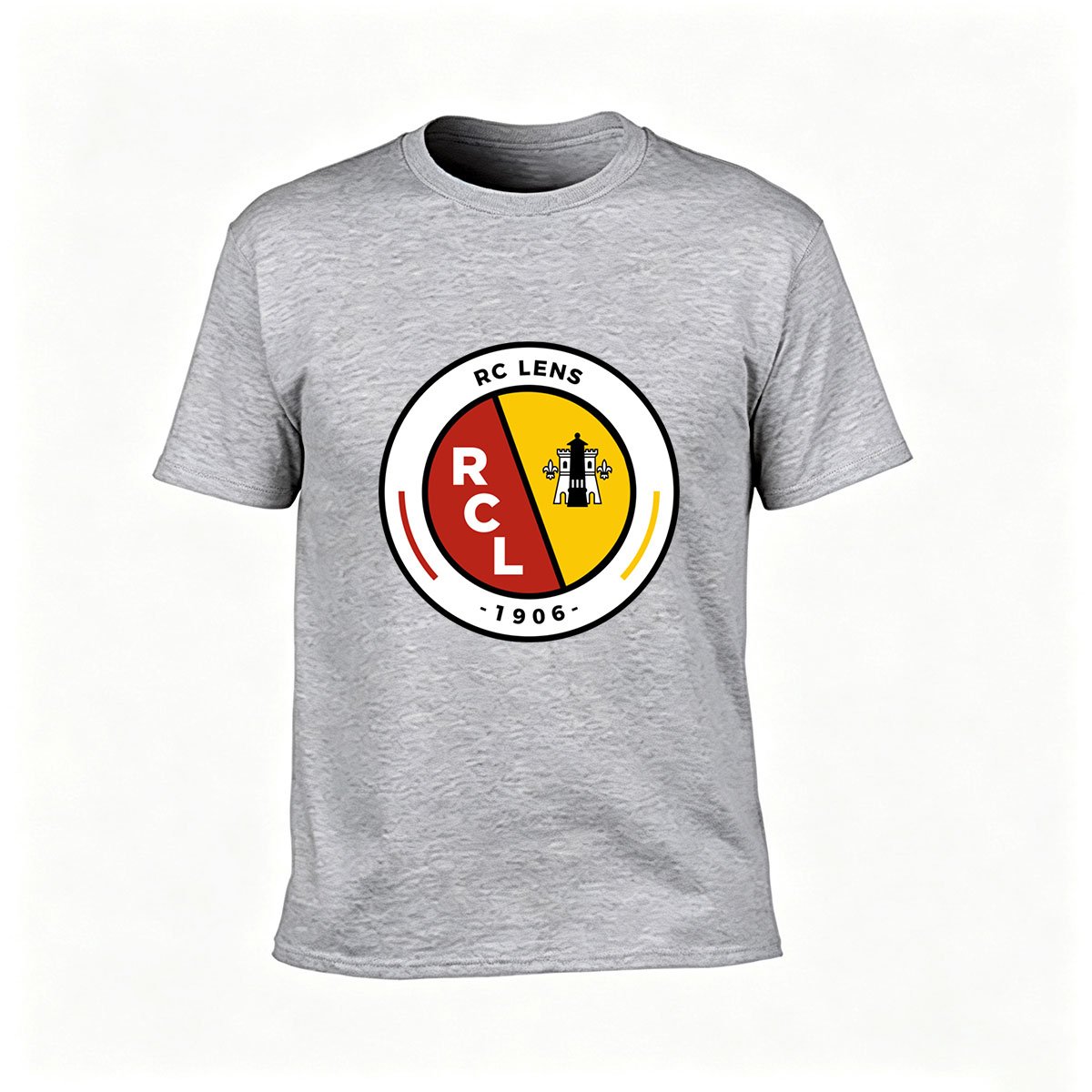RC Lens Football Club T-Shirt Men's Gift Sports Fan Tee - Image 3