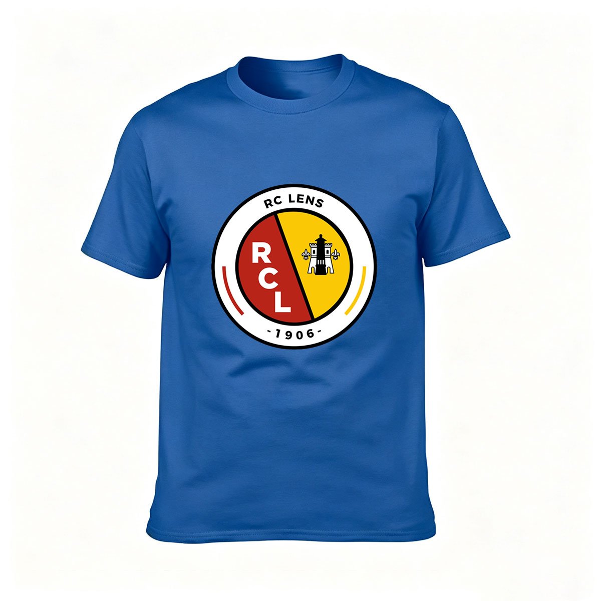RC Lens Football Club T-Shirt Men's Gift Sports Fan Tee - Image 4