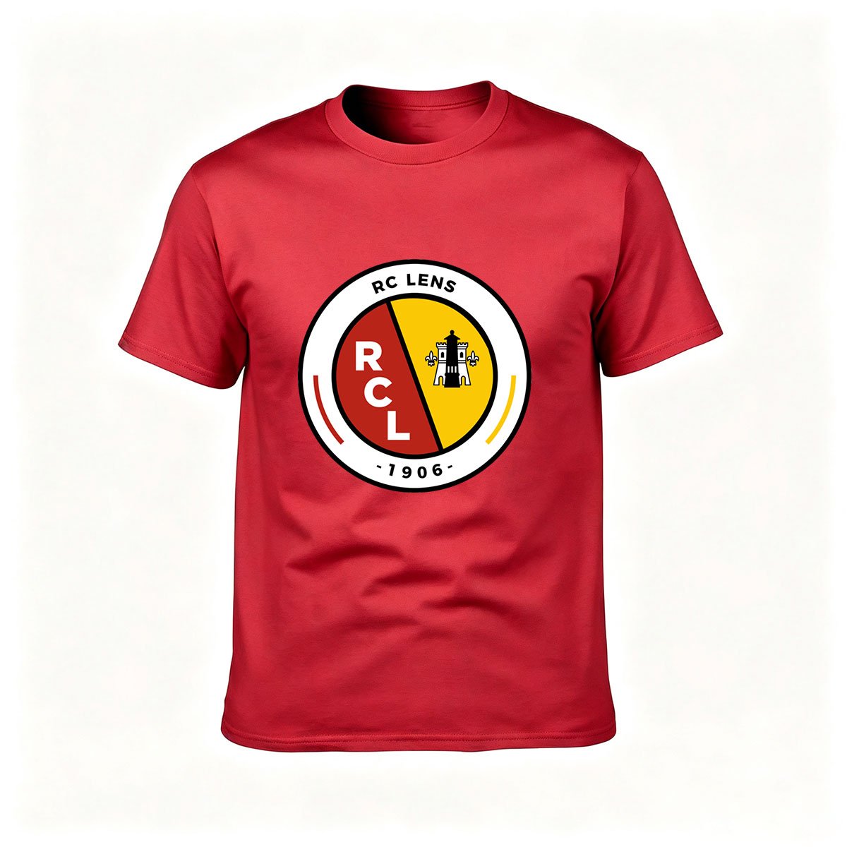 RC Lens Football Club T-Shirt Men's Gift Sports Fan Tee - Image 5