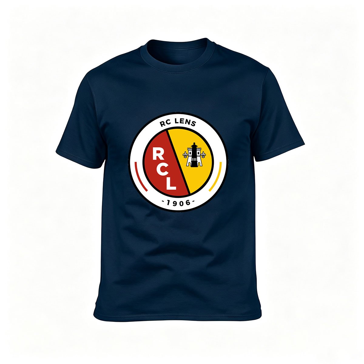 RC Lens Football Club T-Shirt Men's Gift Sports Fan Tee - Image 6