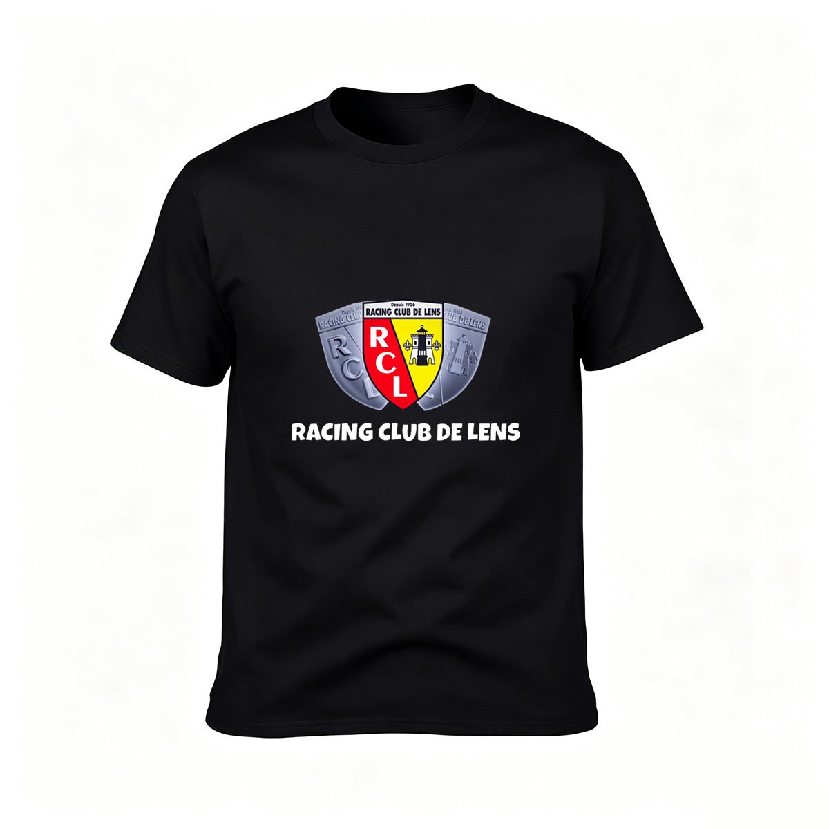 Racing Club de Lens Logo T-Shirt Men's Football Fan Gift