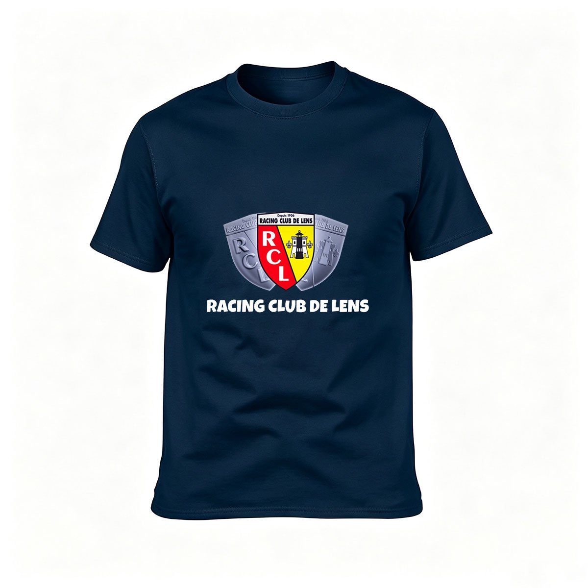 Racing Club de Lens Logo T-Shirt Men's Football Fan Gift - Image 6