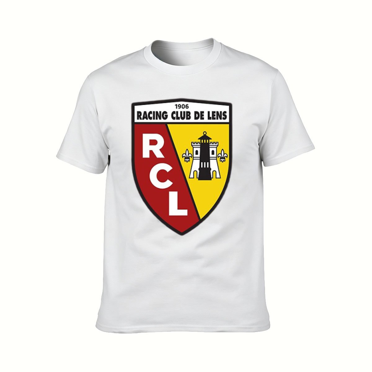 Racing Club de Lens RCL Football Logo Men's T-Shirt Gift - Image 2