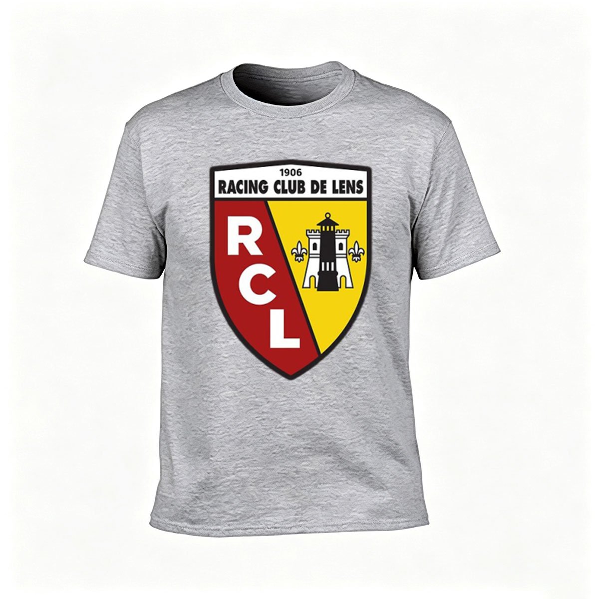 Racing Club de Lens RCL Football Logo Men's T-Shirt Gift - Image 3
