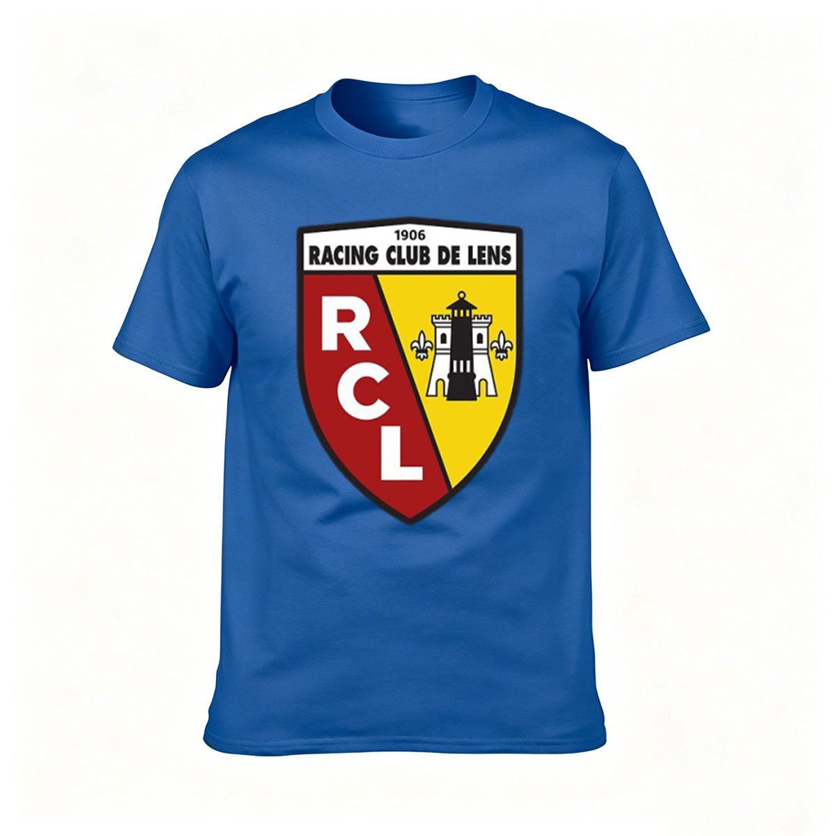 Racing Club de Lens RCL Football Logo Men's T-Shirt Gift - Image 4