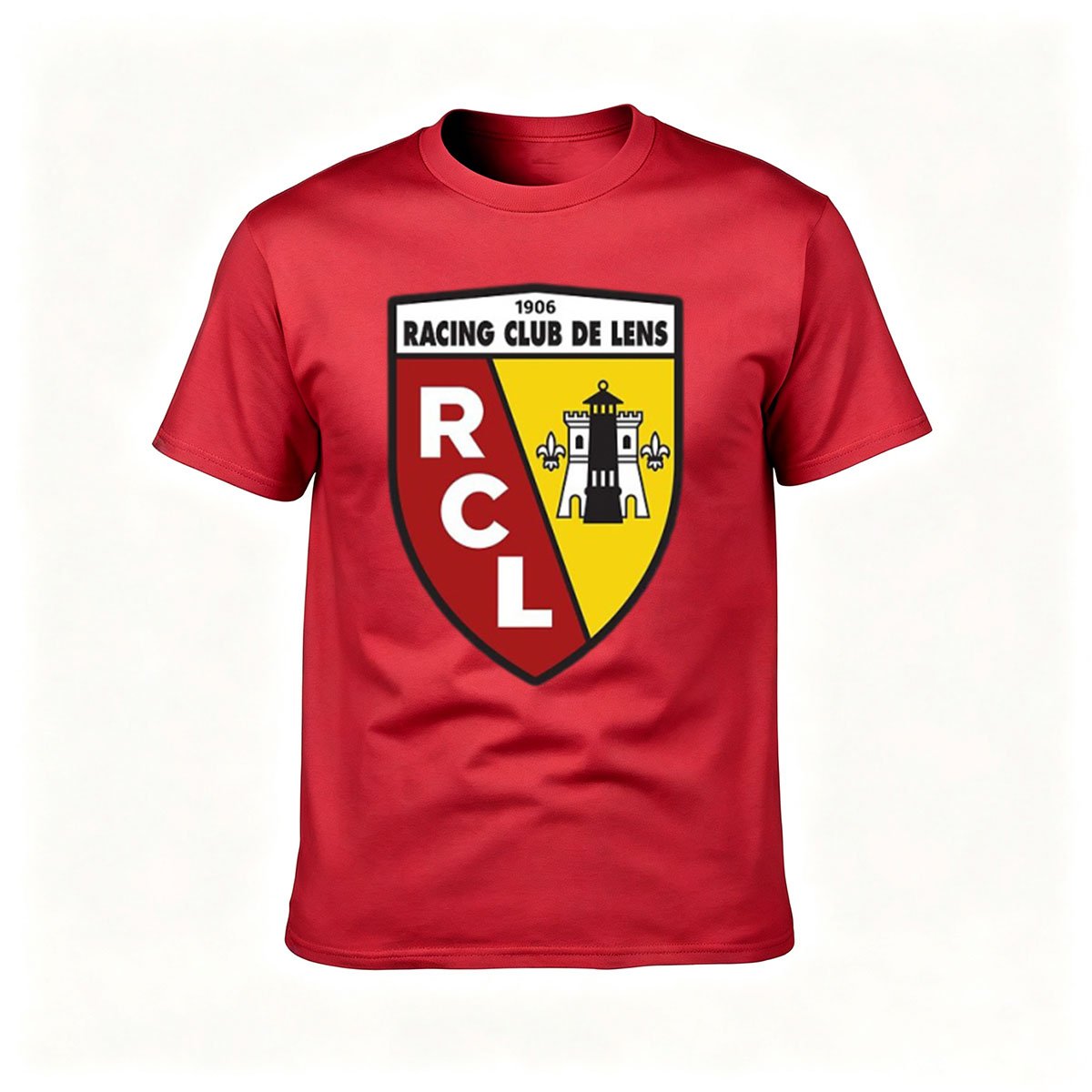 Racing Club de Lens RCL Football Logo Men's T-Shirt Gift - Image 5