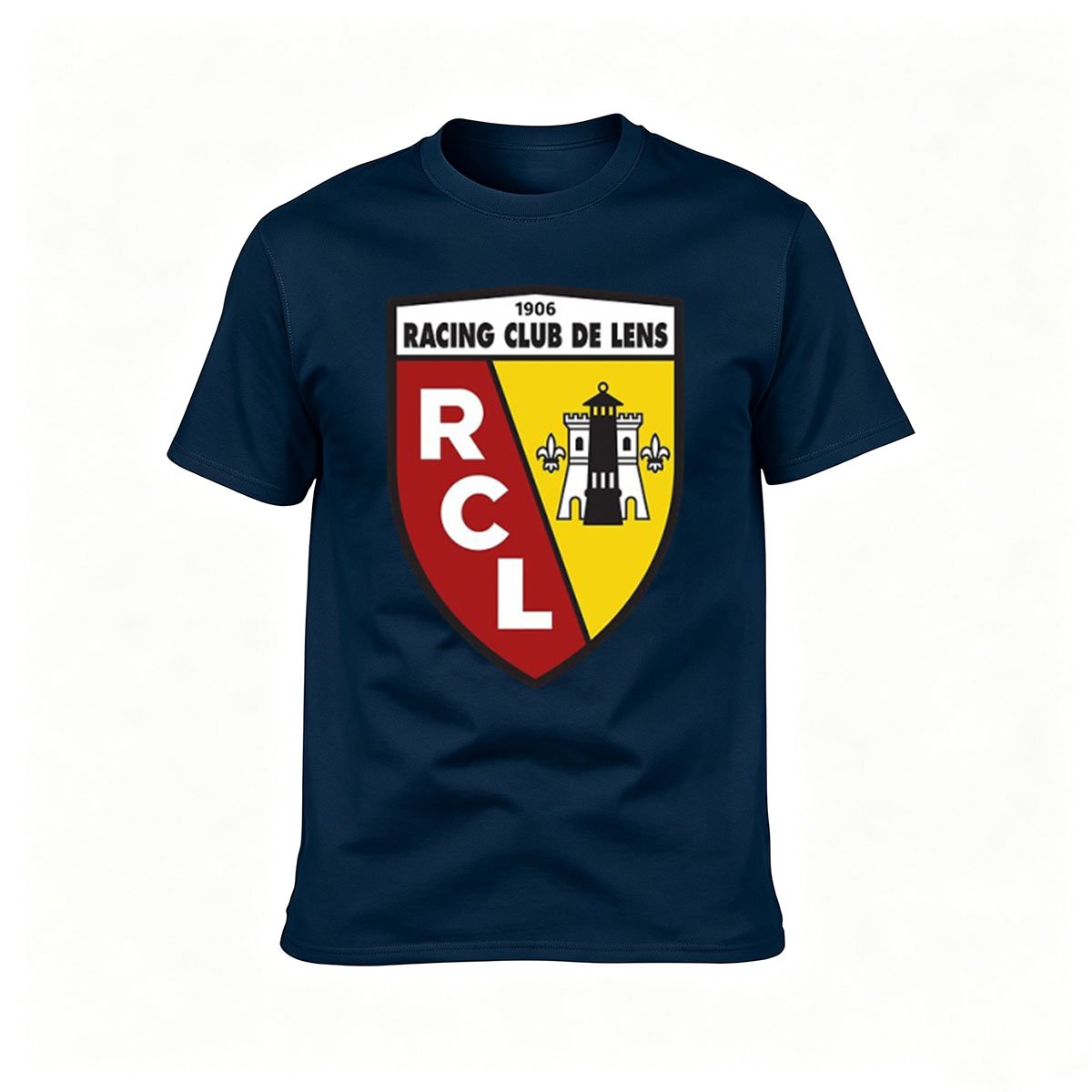 Racing Club de Lens RCL Football Logo Men's T-Shirt Gift - Image 6