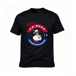 Re Elect J D Hogg Commissioner 1980 Men's T-Shirt Gift