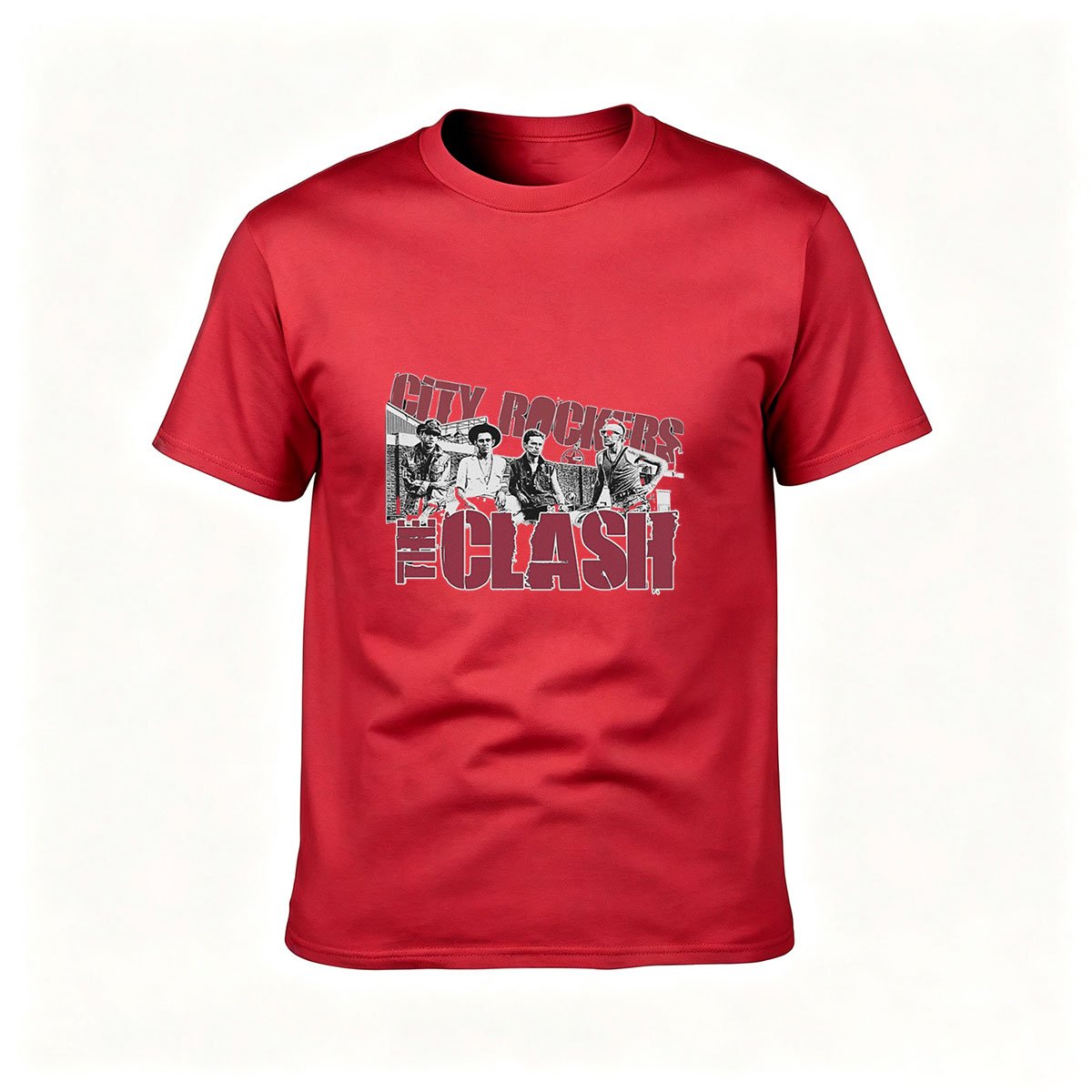 The Clash City Rockers Band Men's T-Shirt Music Gift - Image 5