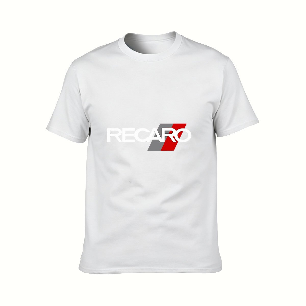 Recaro Logo T-Shirt Men's Black Casual Gift Wear - Image 2