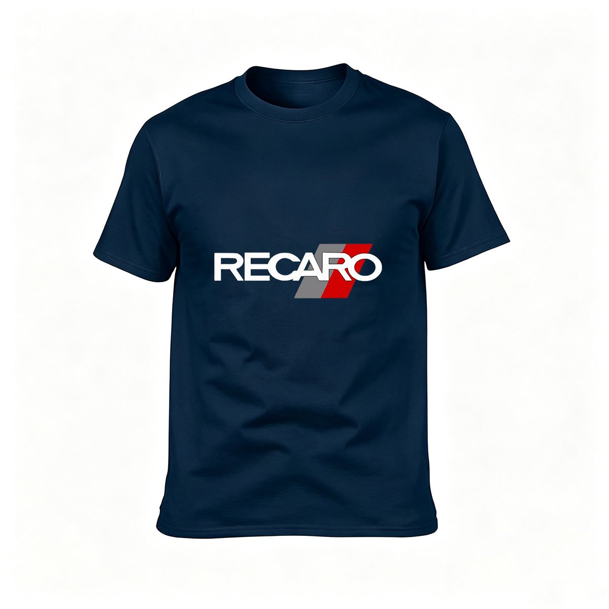 Recaro Logo T-Shirt Men's Black Casual Gift Wear - Image 6