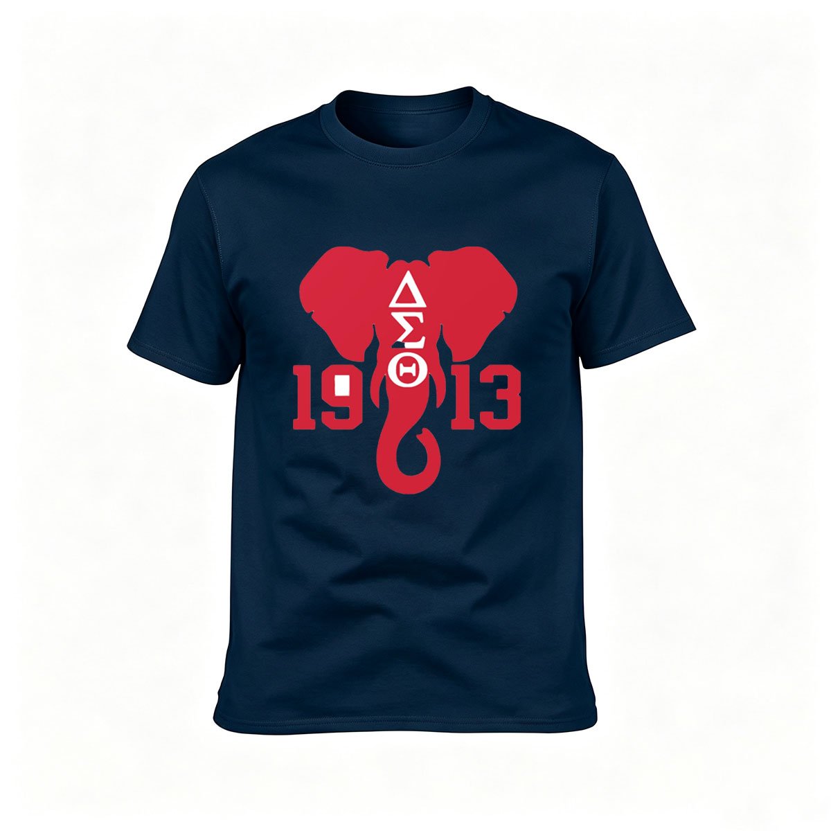 Delta Sigma Theta 1913 Elephant Men's T-Shirt Gift - Image 6