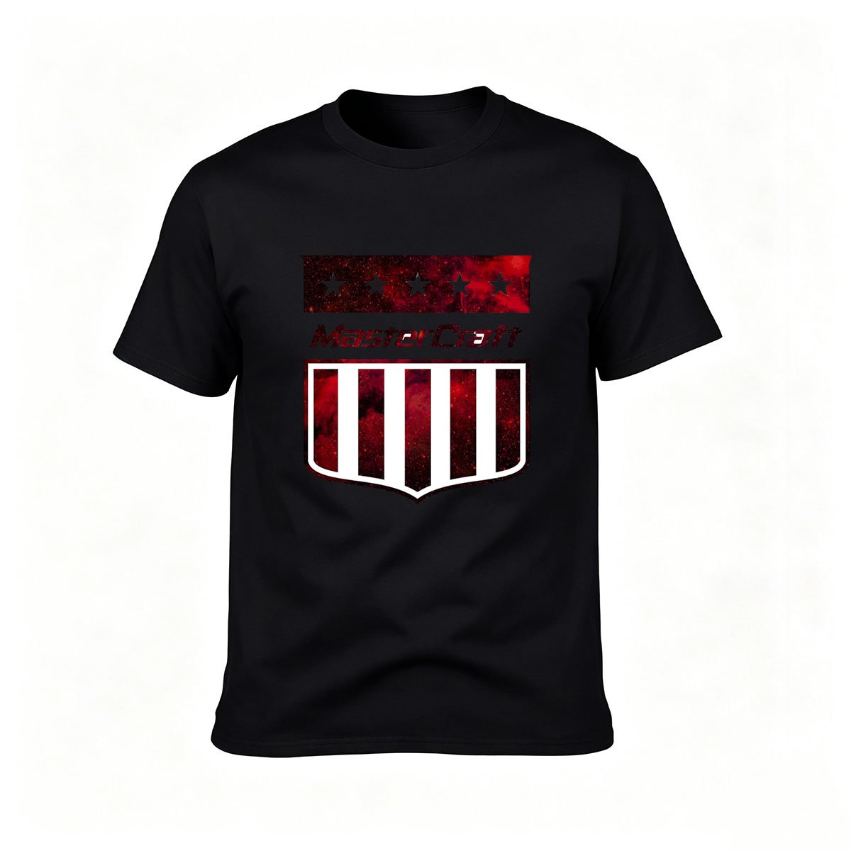 American Flag Shield Design Men's T-Shirt Gift for Patriotic Events