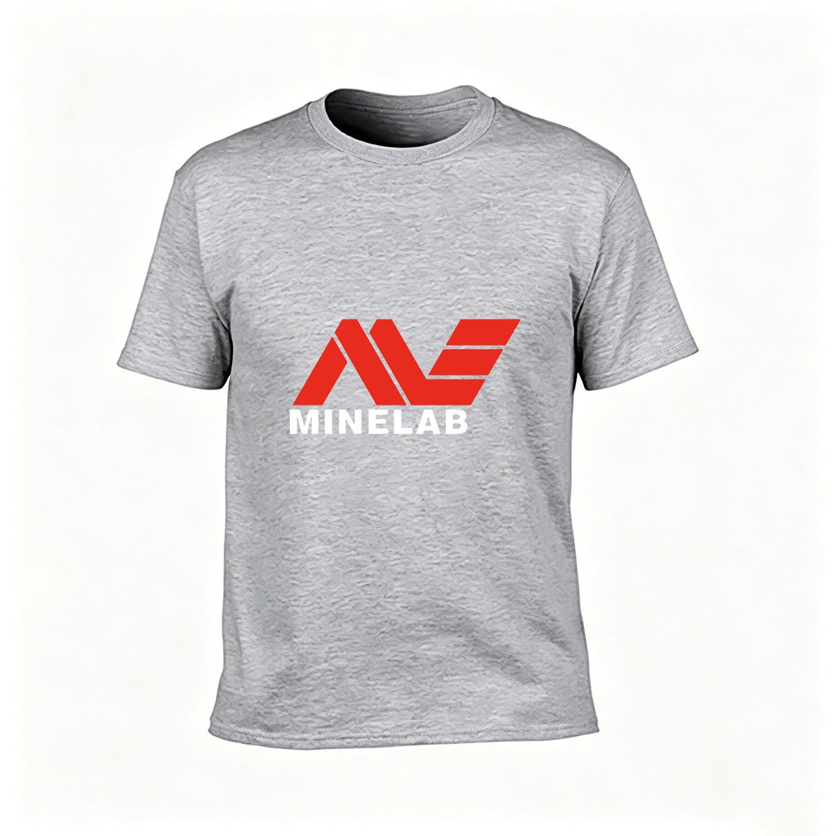 Minelab Logo T-Shirt Men's Black Red Design Gift for Metal Detector Enthusiasts - Image 3