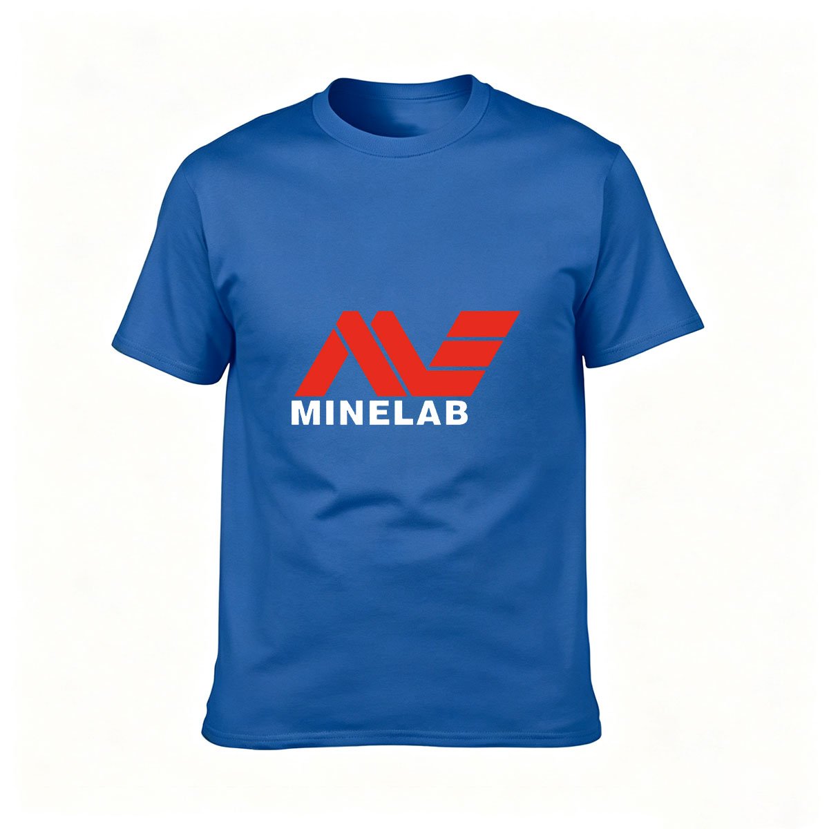 Minelab Logo T-Shirt Men's Black Red Design Gift for Metal Detector Enthusiasts - Image 4
