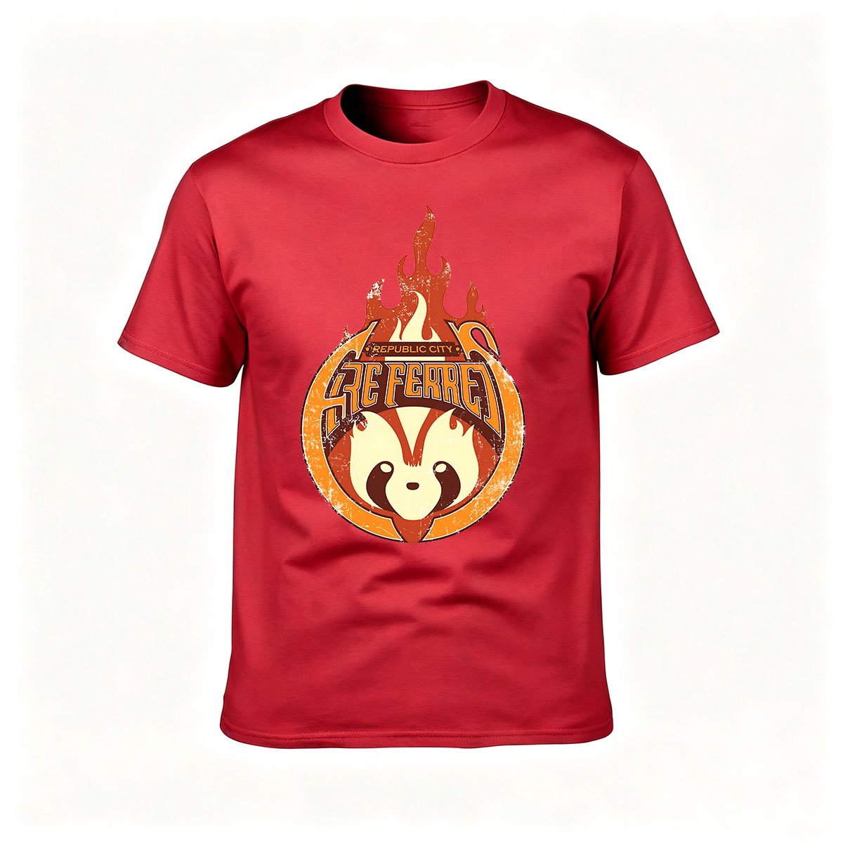 Republic City Fire Ferret T-Shirt Men's Women's Avatar Inspired Gift - Image 5