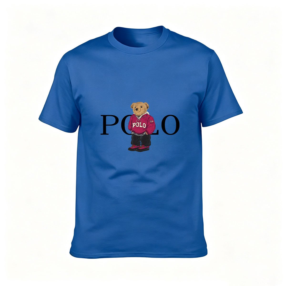 Polo Bear Logo Men's T-Shirt Casual Gift Wear - Image 4