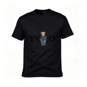 Polo Bear Print Men's T-Shirt Casual Gift Wear