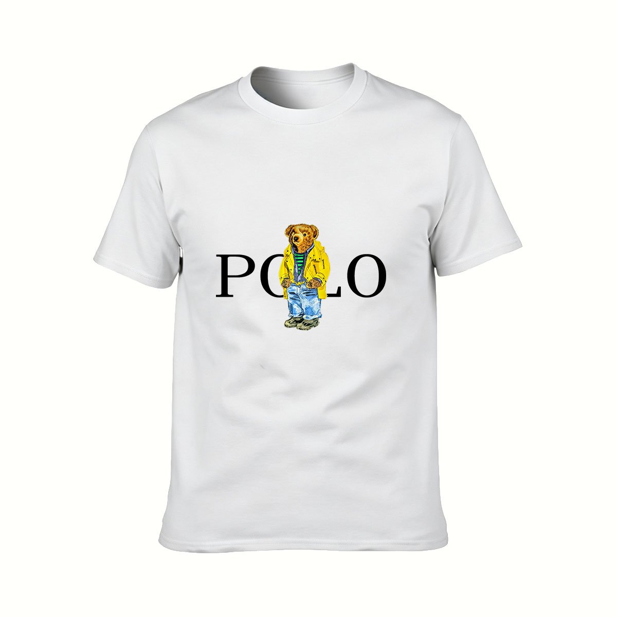 Polo Bear Logo Men's T-Shirt Casual Gift Wear - Image 2
