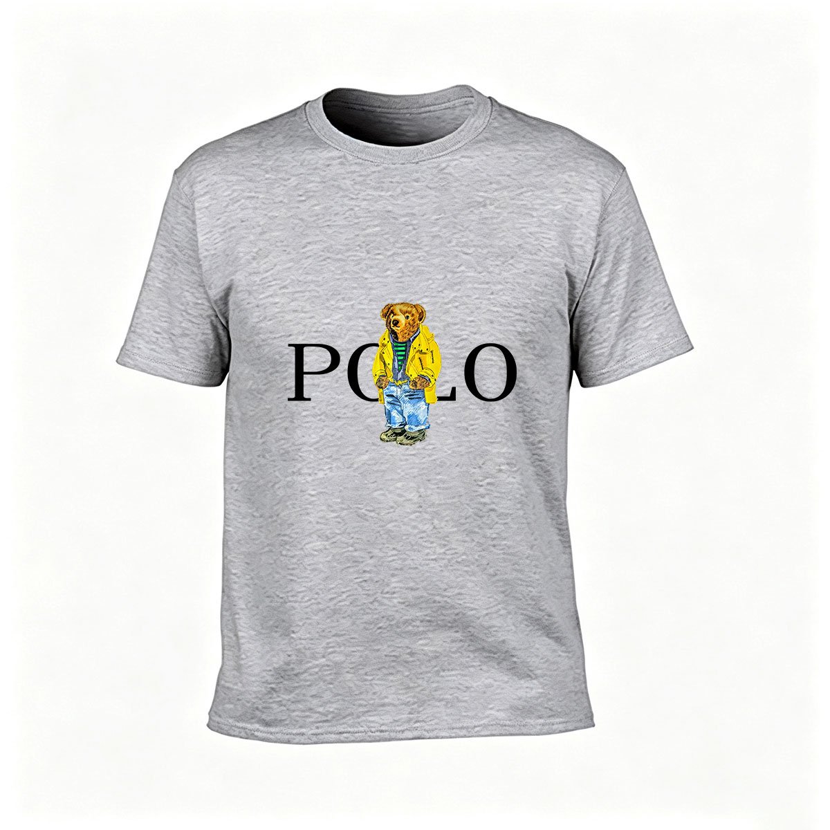 Polo Bear Logo Men's T-Shirt Casual Gift Wear - Image 3