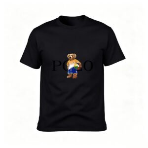 Polo Bear Graphic Men's T-Shirt Casual Gift Wear