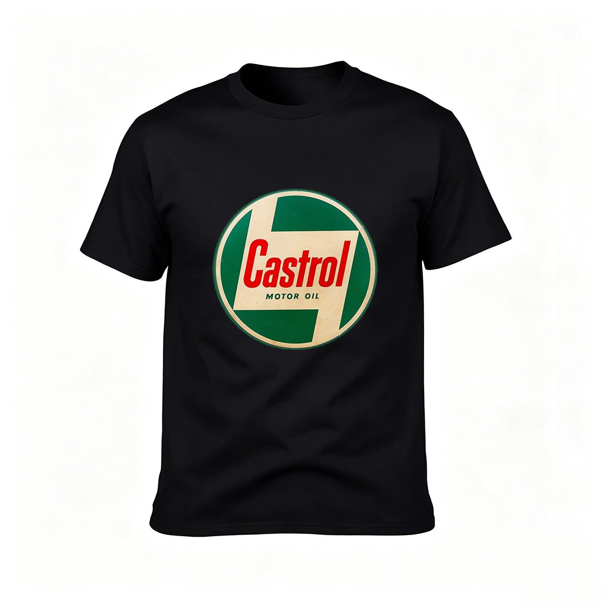 Castrol Motor Oil Logo T-Shirt Men's Vintage Racing Gift