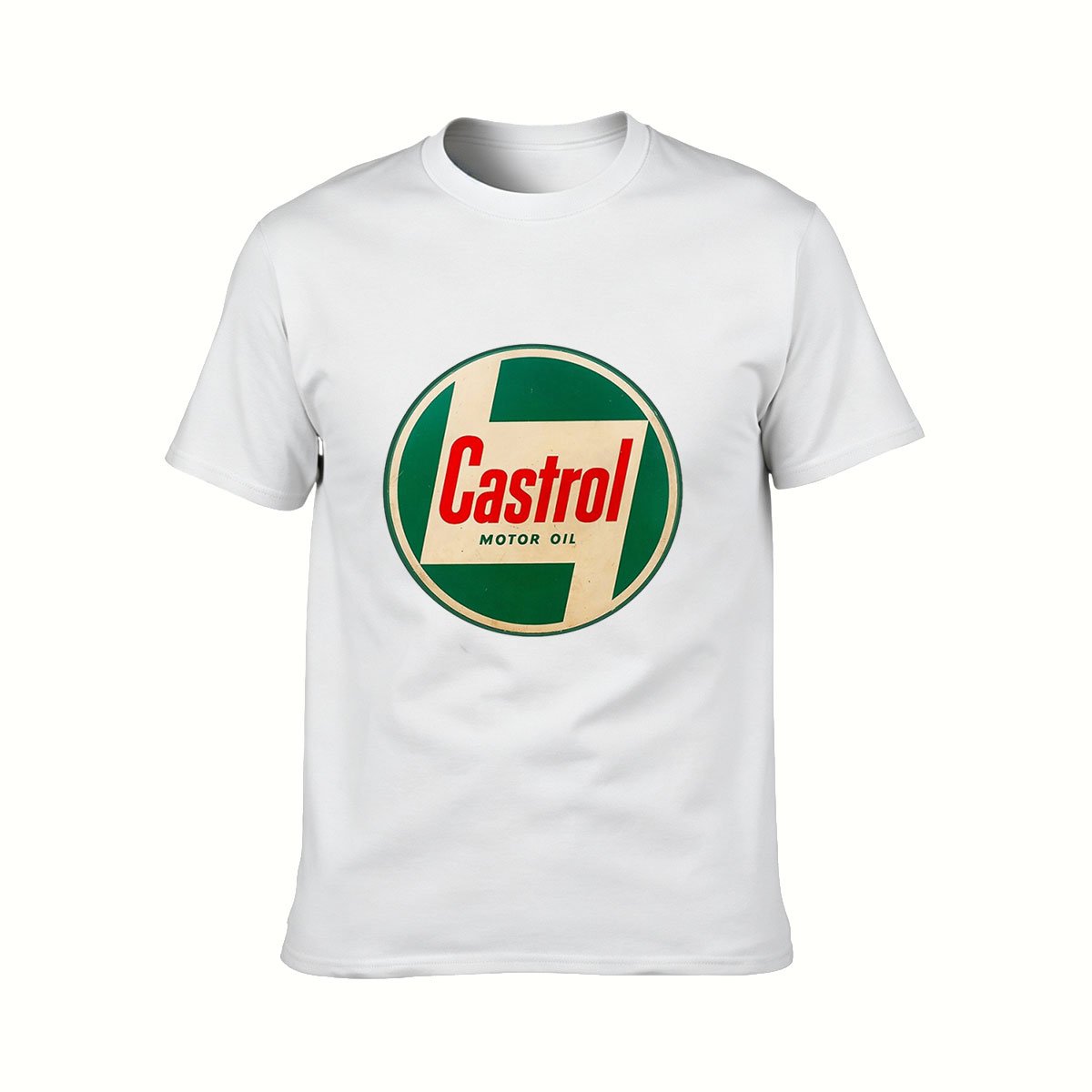 Castrol Motor Oil Logo T-Shirt Men's Vintage Racing Gift - Image 2
