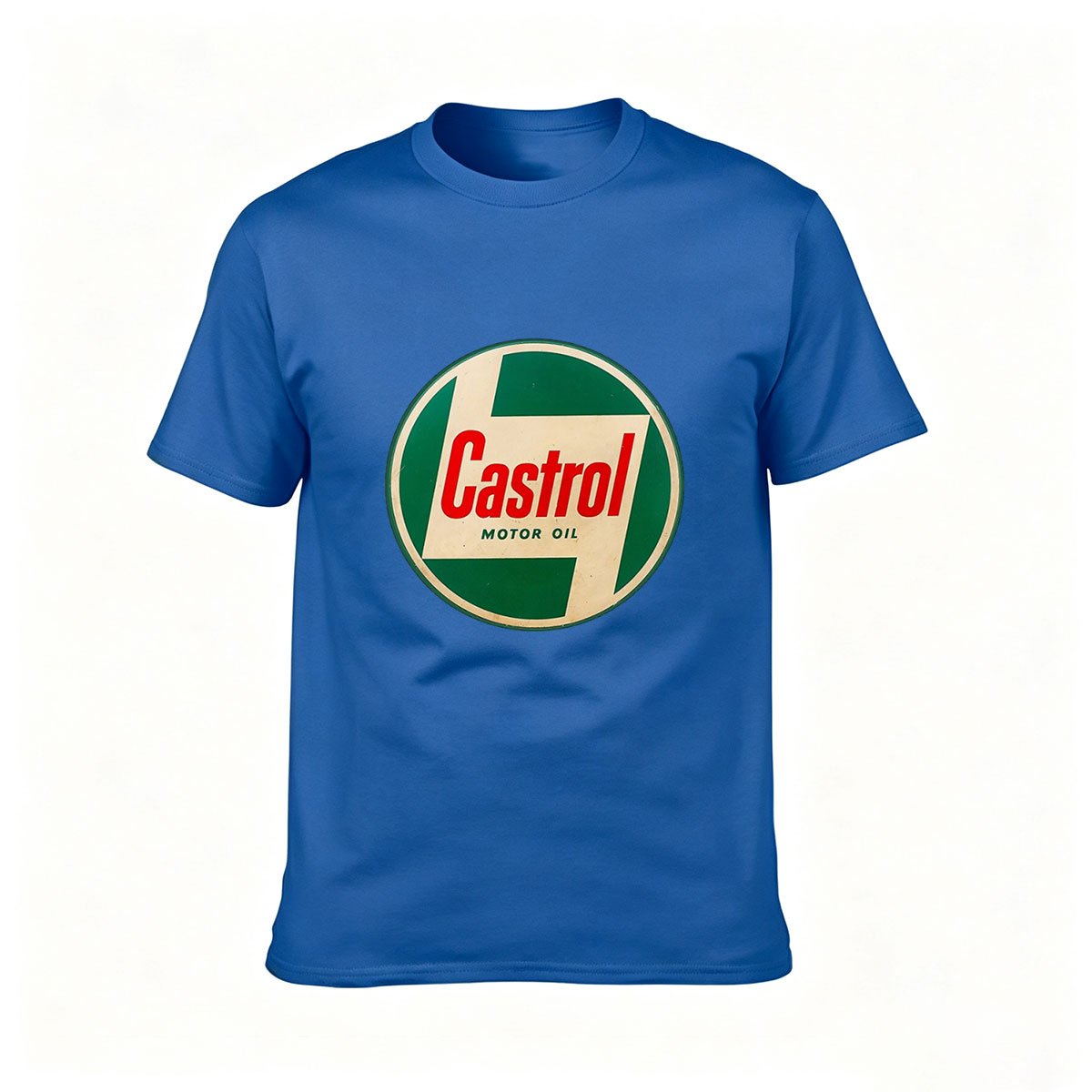Castrol Motor Oil Logo T-Shirt Men's Vintage Racing Gift - Image 4