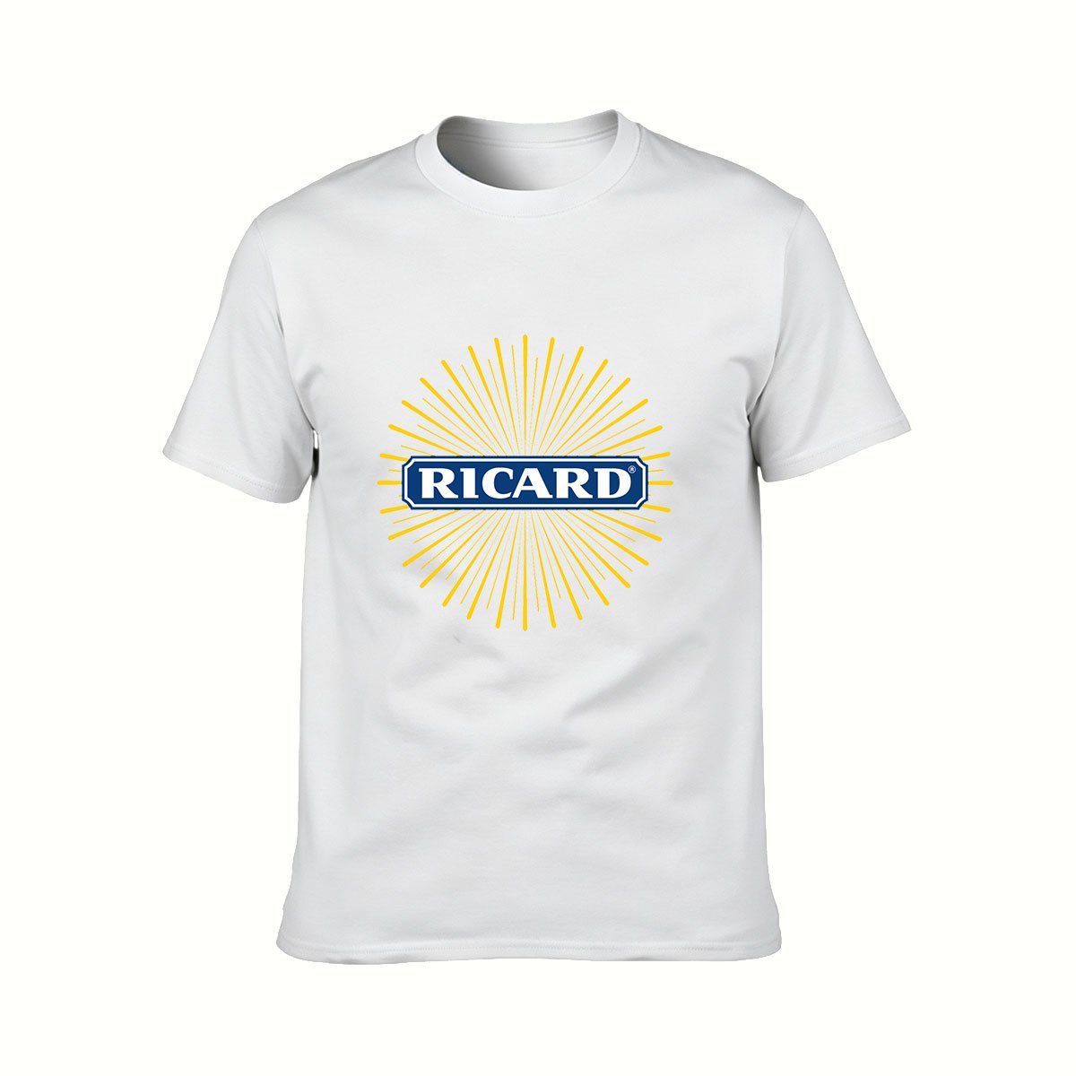 Ricard Logo Men's T-Shirt Black Casual Wear Gift for Fans - Image 2