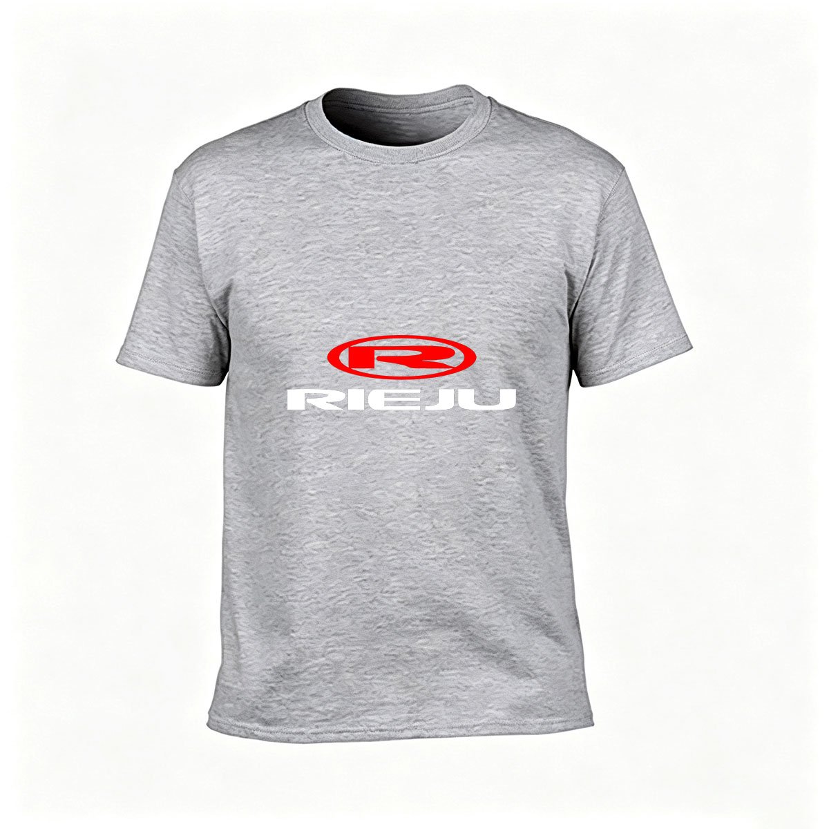 Rieju Logo T-Shirt Men's Black Casual Tee Gift for Motorcycle Fans - Image 3