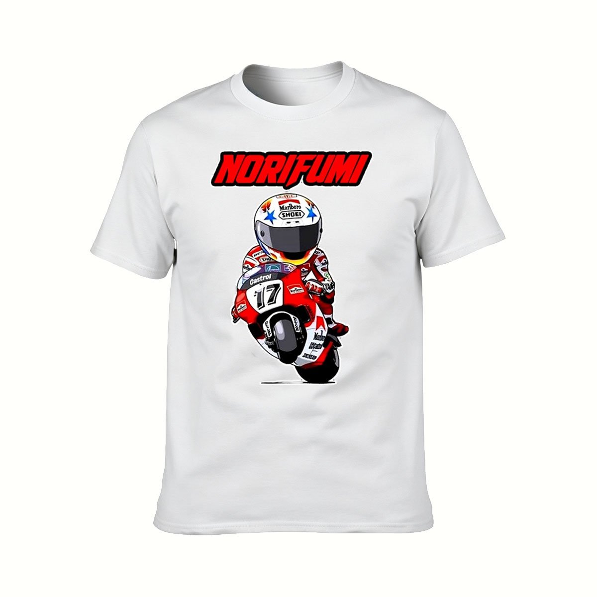 NORIFUMI Motorcycle Racing T-Shirt Men's Gift Sport Tee - Image 2