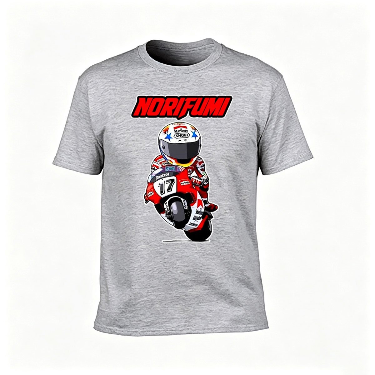 NORIFUMI Motorcycle Racing T-Shirt Men's Gift Sport Tee - Image 3