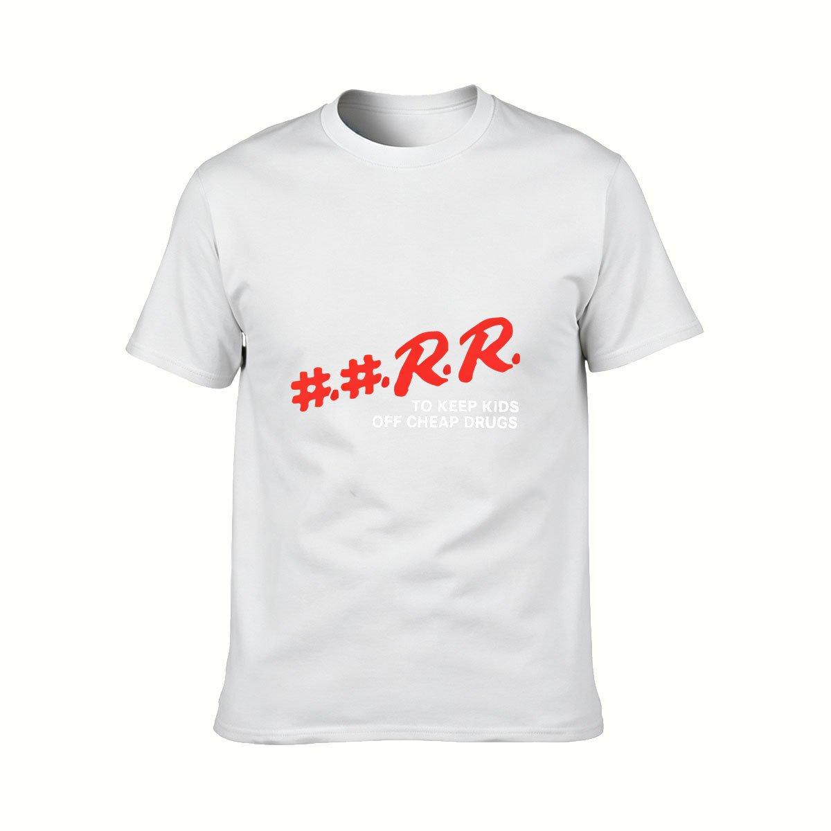 #RR To Keep Kids Off Cheap Drugs Men's T-Shirt - Image 2
